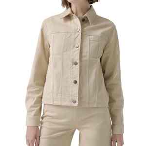 Chaqueta vaquera de mezclilla para mujer, superventas, lavado regular, tejido de alta calidad, con logotipo personalizado, suave - Product Image 3