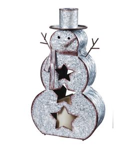 Escultura Decorativa de Reno de Metal Plateado de Diseño Vintage, Adorno Navideño o de Boda de Estilo Moderno Hecho a Mano con Base de Madera - Product Image 1