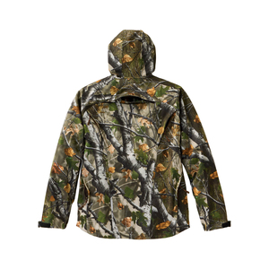 Heavy Duty Soft Shell Hunting <b>Jacket</b> with Hood Reversible Hunting <b>Jacket</b> <b>Camouflage</b> and Solid Color with Insulated Lining - Product Image 2