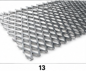 Maille métallique galvanisée, Tôle métallique galvanisée, Maille métallique galvanisée à losanges, Plaque métallique galvanisée - Product Image 4