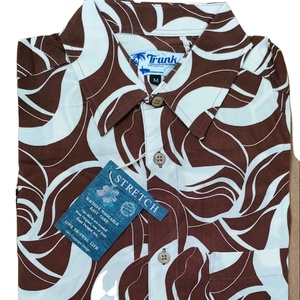 <b>Men's</b> 100% Cotton <b>Satin</b> Short Sleeve <b>Shirt</b> Casual Solid Pattern Breathable Eco-Friendly Anti-Pilling Turn-down Collar Perfect - Product Image 5