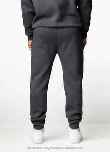 Chándal de Jogger con capucha de maternidad, color personalizado, ajuste Regular, para hombre, relajado, hombro caído, transpirable, Polar, logotipo impreso - Product Image 6