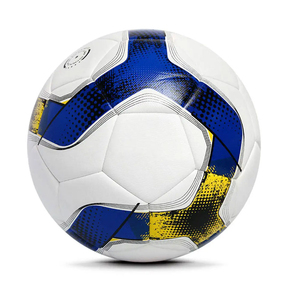 Ballon de football en cuir PU de haute qualité personnalisé, taille 5, thermocollé, pour l'entraînement - Product Image 3