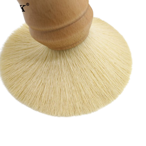 Pinceau à raser JDK RTS en nylon, style classique, manche en bois pour hommes - Product Image 5