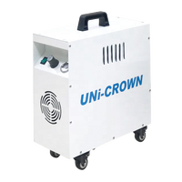 Compresseur d'air portable silencieux sans huile Q-AIR100 7 bars pour l'industrie électronique avec prix ajustable