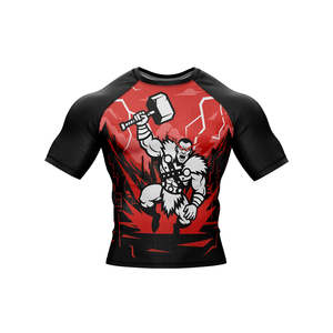 Vente en gros 2026 – T-shirts de sport respirants surdimensionnés pour hommes, en polyester/nylon, avec logo personnalisé, pour la course et le fitness - Product Image 4