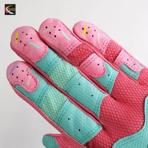 Gants de sport en cuir véritable de qualité supérieure pour jeunes/adultes, en peau de chèvre/mouton, pour softball/baseball, avec poignées, pour usage en salle de sport - Vente flash - Product Image 6