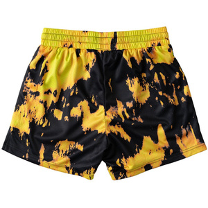 Pantalones Cortos de Playa para Hombre, Cintura Elástica, Tejido de Punto, 100% Poliéster, Secado Rápido, Estampados, Casuales y Modernos - Product Image 5