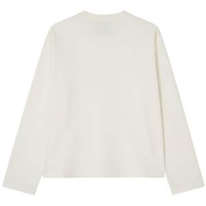 T-shirt Homme Oversize à Manches Longues, Logo Minimaliste sur la Poitrine, Coton, Col Rond, Style Décontracté Streetwear, Vente en Gros, Fabrication OEM, Vêtements Personnalisés - Product Image 2