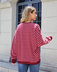 เสื้อสเวตเชิ้ตผู้หญิง High Street ผ้าฝ้ายฟลีซ 100% สีขาวล้วน เป็นมิตรกับสิ่งแวดล้อม ปรับแต่งได้ พิมพ์ลายนูน คอกลม แขนยาว - Product Image 6