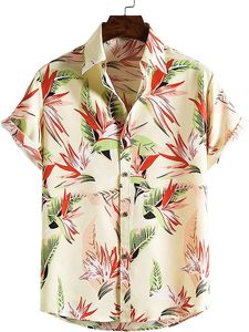 Nouvelle Collection Été – Chemises Hawaïennes Décontractées pour Hommes, 100% Polyester, Infroissables, Respirantes, à Boutons, Imprimées, Manches Courtes, Idéales pour la Plage et les Vacances (ODM) - Product Image 3