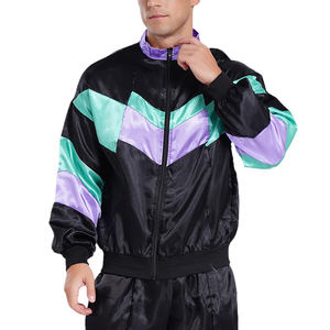 Custom Manufacturer High Quality Streetwear Solid Color Windbreaker <b>Tracksuits</b> Set New Arrival Men Windbreaker Set - Product Image 4