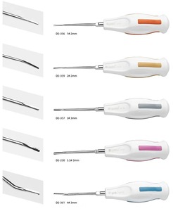 BAFA SURGICAL INSTRUMENTS BSI-RE-8521 1 unidad, 16 estilos, Elevador de raíz dental curvo luxador, sin recubrimiento, agarre ergonómico 3 - Product Image 1