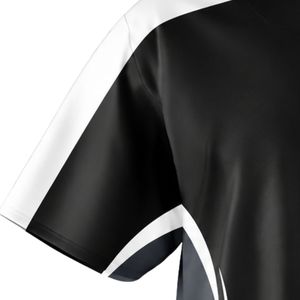 Maillot de baseball noir, gris et blanc pour homme, chemise d'équipe entièrement boutonnée, respirante, légère, uniforme sportif, entraînement - Product Image 5