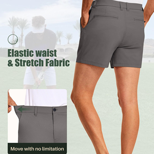 Pantalones Cortos de Golf para Hombre, Ligeros, Casuales, Elásticos, con Bolsillos, para Uso Diario, Precio Bajo - Product Image 4