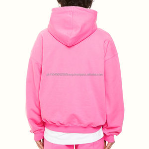 Sweats à capuche pour hommes avec logo personnalisé vierge 100% pulls oversize à épaules tombantes sweats à capuche lourds pour hommes sweats à capuche en éponge française - Product Image 5