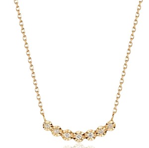 สร้อยคอเพชรโมอิสซาไนต์สีเงินทันสมัย ทองคำแท้ 10K 14K 18K สร้อยคอเจ้าสาวงานแต่งงาน จี้หมั้น จำนวนมาก - Product Image 3