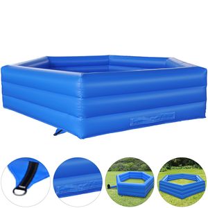 Piscina de Pelotas Inflable Gaga Ball de 15 Pies con Bomba de Aire Eléctrica, Infla en 3 Minutos, para Interiores/Exteriores - Product Image 1
