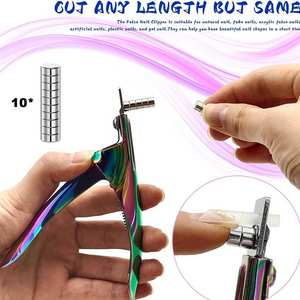 Coupe-ongles en acier inoxydable durable et résistant à la rouille, ouverture large pour ongles épais, performance longue durée, compact - Product Image 5