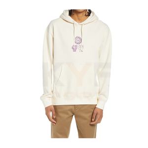 Sweat à capuche manches longues pour hommes, nouveau design de haute qualité, blanc cassé, logo personnalisé avec fermeture éclair, - Product Image 1