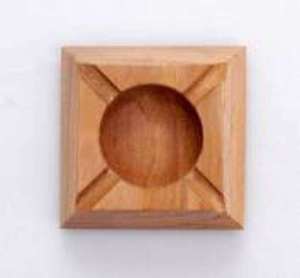 New Design Handmade American Style Wooden Customized Shape Eco-Friendly Tabletop <b>Ashtray</b> for Cigarette Smoking Home Office - Product Image 6
