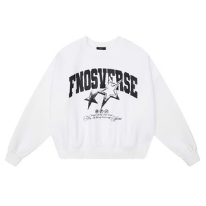 Suéter Premium Unisex de Manga Larga 100% Algodón, Estampado, para Primavera, Tejido Suave y Cálido, Estilo Casual Urbano, con Logotipo Personalizado ODM - Product Image 3