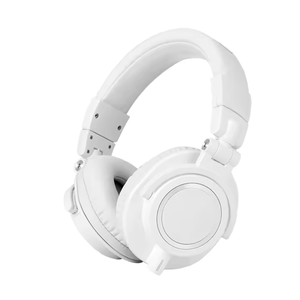 Nuevos <span class=keywords><strong>Auriculares</strong></span> Profesionales de Estudio ATH-M50X Blancos, Over-Ear, Cerrados, con Controladores de 45 mm para Mezcla, Grabación y Videojuegos - Product Image 3