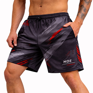 Pantalones Cortos de Entrenamiento de Malla Sublimados Personalizados MOE, Ropa Deportiva para Gimnasio, Cordón Elástico, Ropa Deportiva de Alto Rendimiento, Fabricación al por Mayor - Product Image 1