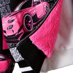 2023 blouson aviateur pour hommes de haute qualité personnalisé Stylye Bomber Offre Spéciale Sublimation décontracté porte laine et tissu matériel - Product Image 4