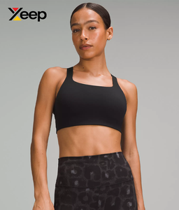 เสื้อชั้นในกีฬาโยคะคุณภาพสูงสำหรับผู้หญิง XEEP รุ่น XC-SB-164 แบบเรียบง่าย ระบายอากาศได้ดี สายปรับได้ แผ่นรองถอดออกได้ รองรับได้ดีเยี่ยม แห้งเร็ว - Product Image 1