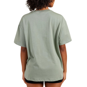 Camiseta de Algodón para Mujer, Corte Holgado, Casual, Manga Corta, Cuello Redondo, Cómoda, Fabricante OEM ODM, Venta al Por Mayor Personalizada - Product Image 3