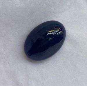 Cabochon bleu naturel 15,05 carats, pierre précieuse de qualité supérieure, taille ovale, pierre pour bijoux - Product Image 5