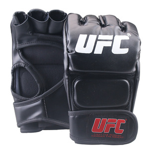 Guantes de Lucha MMA Premium con Palma Abierta, Guantes de Entrenamiento para Grappling, Acolchado Absorbente de Impactos, Muñequera Ajustable, Equipo Deportivo - Product Image 6