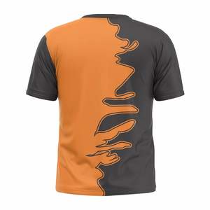 Camisetas personalizadas 100% poliéster algodón para hombre, camisetas de manga corta con logo personalizado, fabricante OEM ODM - Product Image 2