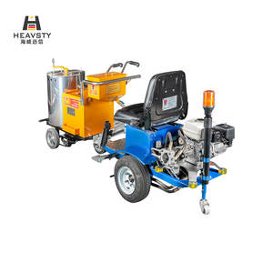 Véhicule autoporté à haute puissance pour le rayonnage de surface de trafic routier pour la machine de marquage routier de scarification thermoplastique - Product Image 4