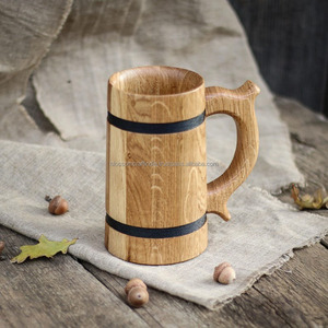 Mug à café en bois authentique de qualité supérieure, exporté d'Inde, création artisanale, vaisselle de qualité, design de produit. - Product Image 2