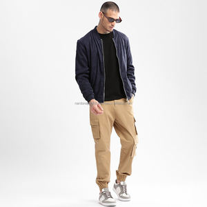 Nardon Apparel OEM personnalisé hiver Vintage école collège hommes Varisty vestes manteau laine Letterman Crop Varsity veste homme - Product Image 1