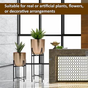 Maceta de hierro de buena calidad, duradera y resistente, para decoración del hogar y jardín, uso interior y exterior, de la India, para suministro al por mayor. - Product Image 5