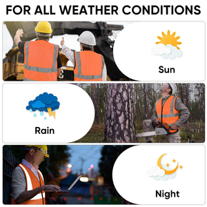 Chaleco de alta seguridad con cinta reflectante en colores neón brillantes para seguridad en sitios de trabajo industrial, equipo de protección para empleados de almacén - Product Image 6