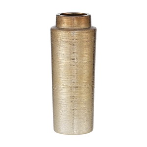 Moderno Florero de Hierro Transparente con Efecto Agrietado, Centro de Mesa Redondo, Decoración Premium para Bodas, Elegante Adorno para Interiores de Restaurantes - Product Image 2