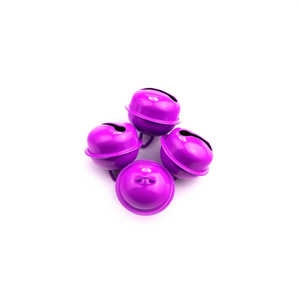 ILAN Campanello Cascabel 22mm Viola 4 pezzi per Accessori Cintura - Product Image 2
