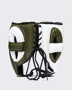 New Professional Fly Premium Leather Boxing Open Face Head Guard High Quality Durable Training & Sparring Boxing Head Guard - Product Image 2