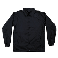 Vestes coupe-vent à boutons, meilleure qualité, vestes d'entraîneur multicolores pour homme