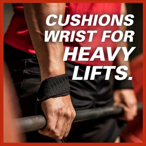 Sangles de poignet personnalisées avec logo pour la musculation, le powerlifting et le levage de poids en salle de sport pour hommes – Idéales pour les soulevés de terre - Product Image 5