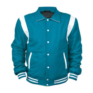 Chaqueta Varsity de Lana Premium para Hombre Elite, Abrigo Letterman con Mangas de Cuero, Estilo Universitario, Proveedor Mayorista OEM - Product Image 2