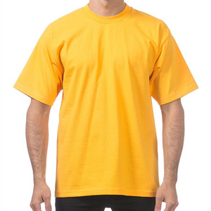 เสื้อยืดหรูหราแบบใหม่ ยูนิเซ็กซ์ สกรีนโลโก้ได้ตามสั่ง คอกลม เสื้อยืดเปล่าทรงโอเวอร์ไซส์ เสื้อยืดผู้ชาย ขายส่ง - Product Image 1