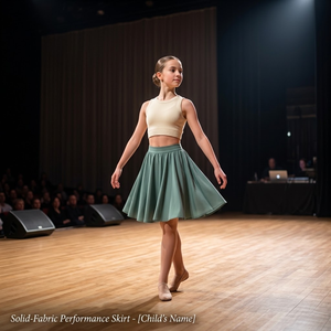 Jupe de danse en satin pour femmes, taille élastique, style tutu, tenue d'entraînement pour adultes - Product Image 2