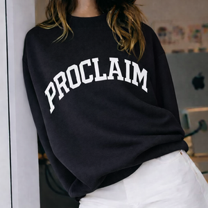 Women Oversized Long Front Mockneck Winter Sweatshirt Soft Touch Loose Fit Pullover Casual Streetwear Fashion <b>Top</b> - Product Image 4