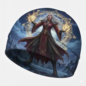 Gorro Deportivo de Punto para Correr y Ciclismo con Estampado por Sublimación, Diseño Personalizado, Impresión Digital Sublimada - Product Image 1