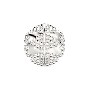 Cuentas espaciadoras esféricas de granulación de oro amarillo de 18K de 9.5mm - Pieza única para joyería y componentes - Product Image 5